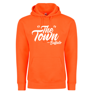 The Town Hoodie (Orange & Wht)